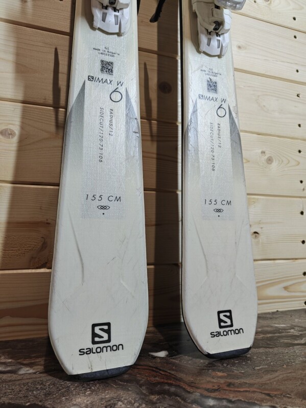 LYŽE SALOMON SMAX 6 W 155CM